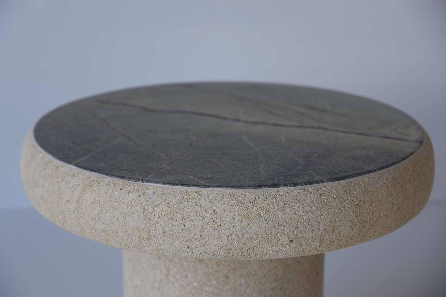 Verdant Elegance Marble Coffee Table