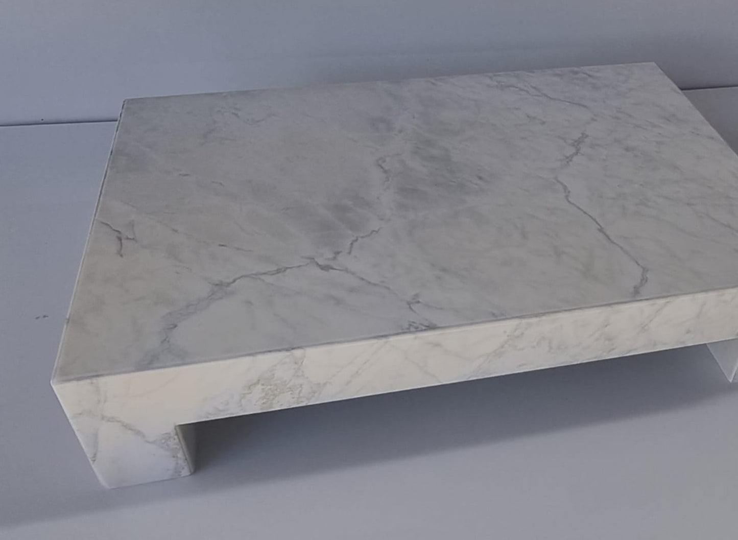 Paramount Carrara Marble Coffee Table