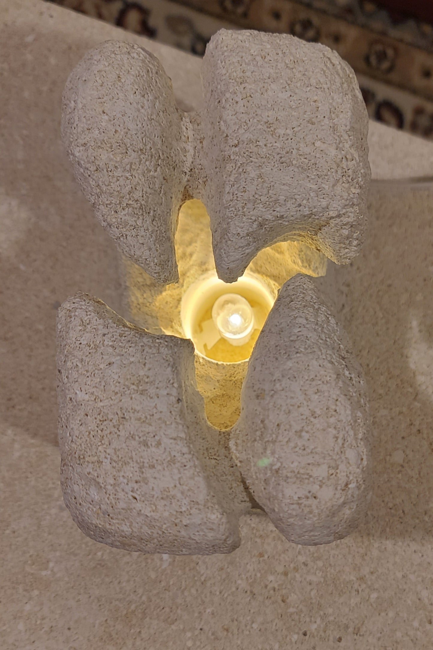 Swan Sandstone Lamp